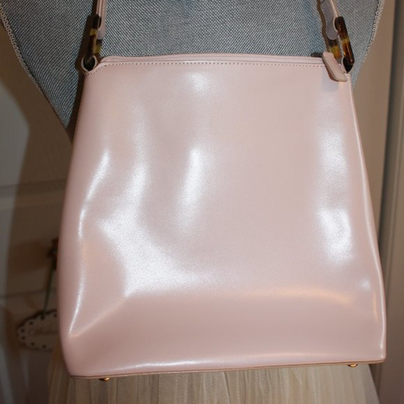 Pink Patent Leather Shoulder Bag - Daniel Joseph - Picture 4 of 9